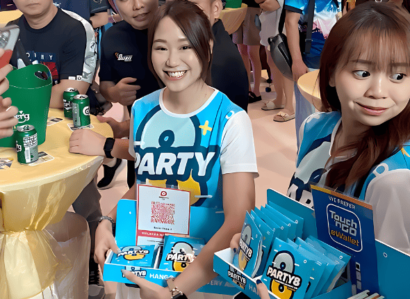 Party8 Event's Salesgirl