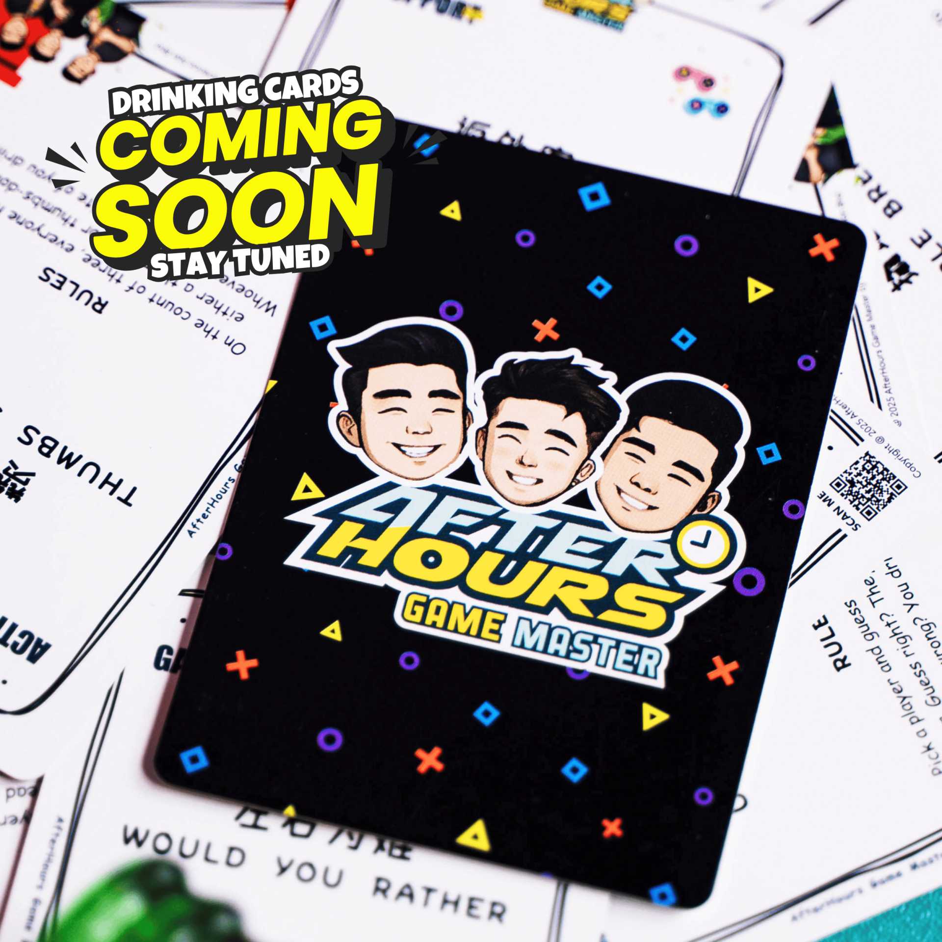 Afterhours Game Master Drinking Cards